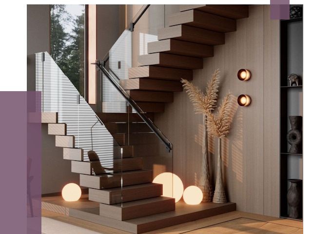 Изготовление и монтаж лестниц в Перми от 91044 руб. | ПРОЛЁТ-Прм