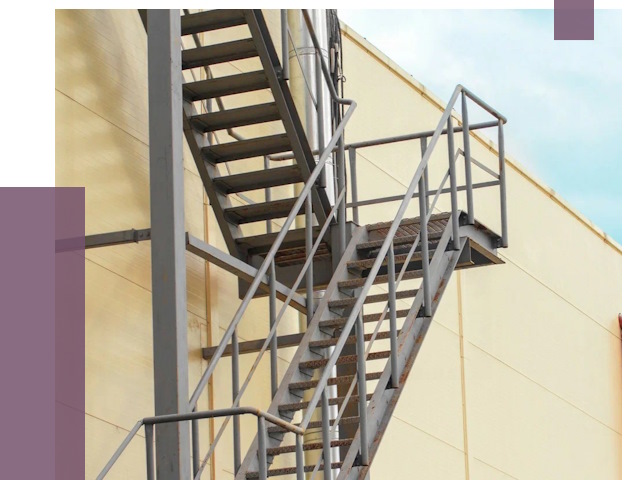 Пожарные лестницы в Перми от 12853 руб. — монтаж и продажа | ПРОЛЁТ-Прм