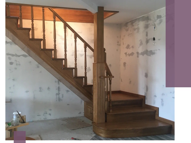 Ремонт деревянных лестниц в Перми: быстро и качественно