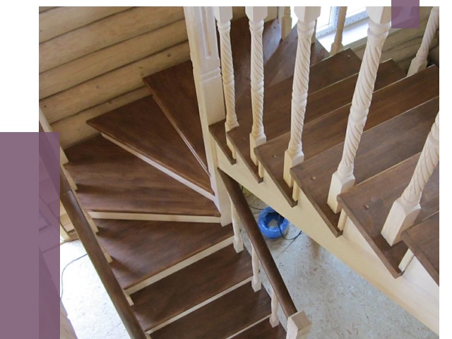 Реставрация деревянных лестниц в Перми от 4499 руб.