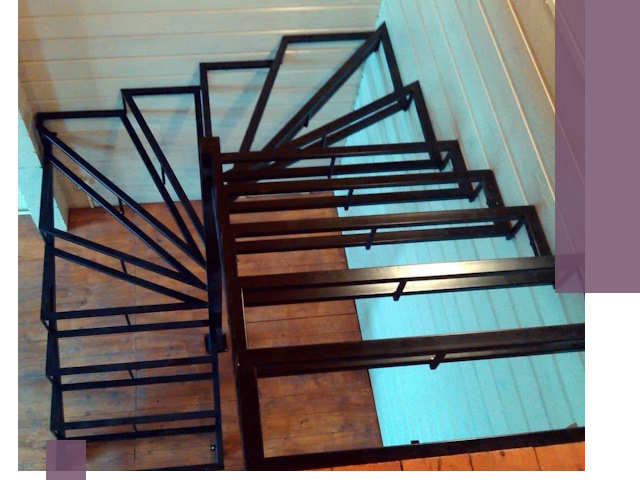 Изготовление металлических лестниц любой сложности в Перми