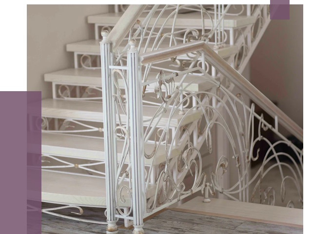 Изготовление кованых лестниц на заказ в Перми от 91044 руб. | ПРОЛЁТ-Прм