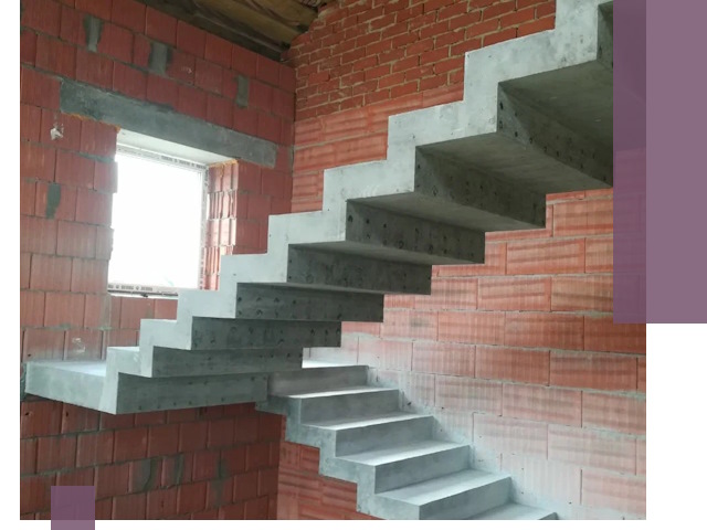 Бетонные лестницы под ключ в Перми: монтаж, демонтаж, ремонт