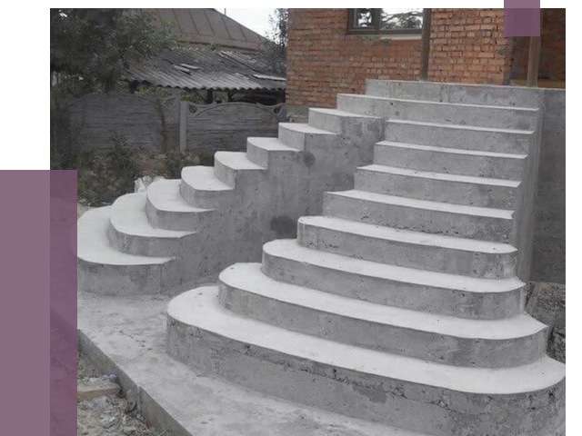 Монтаж бетонных лестниц в Перми от 4499 руб. 