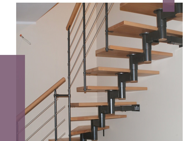 Изготовление модульных лестниц в Перми от 12050 руб. 