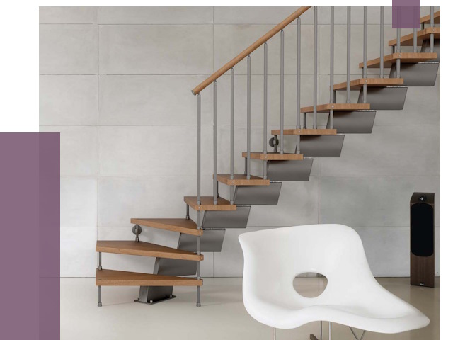 Монтаж модульных лестниц в Перми от 6641 руб. 