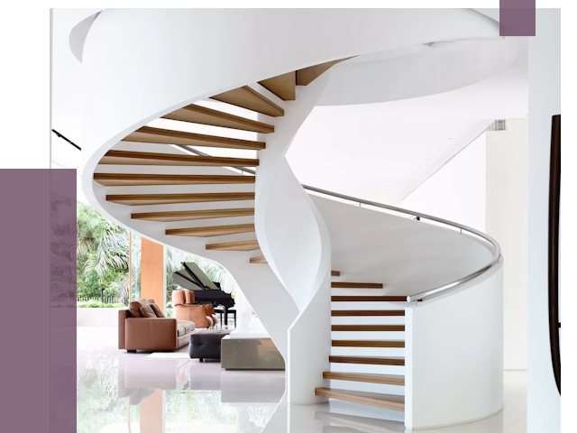 Винтовые лестницы в Перми под ключ от 50877 руб. | ПРОЛЁТ-Прм