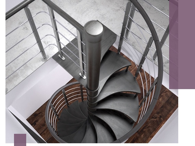 Демонтаж винтовых лестниц в Перми — быстро и безопасно