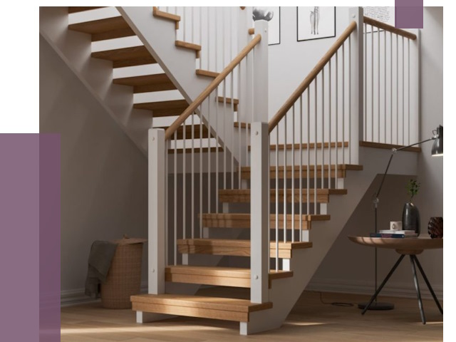 Маршевые лестницы в Перми от 39898 руб. — монтаж | ПРОЛЁТ-Прм