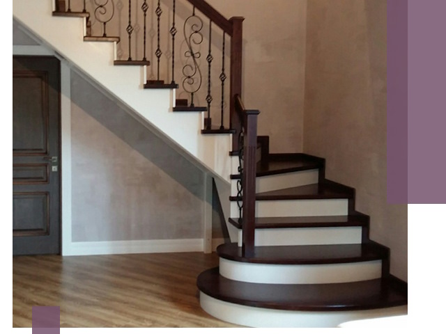 Изготовление Г-образных лестниц под ключ в Перми