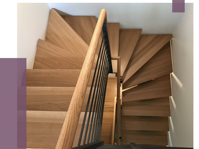 П-образные лестницы в Перми под ключ от 50877 руб. | ПРОЛЁТ-Прм