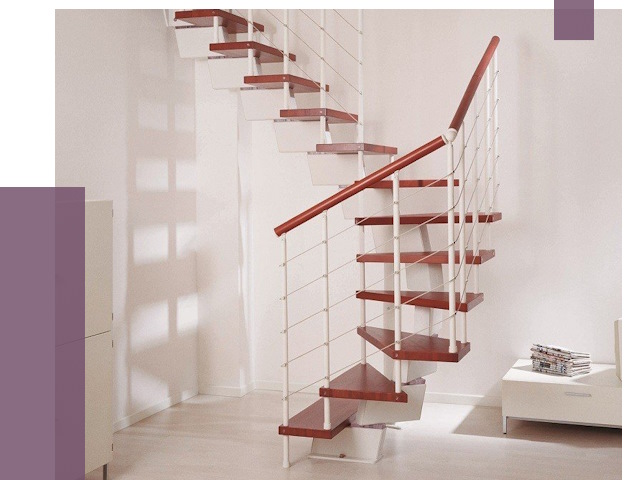 Изготовление лестниц на больцах в Перми от 10175 руб. | ПРОЛЁТ-Прм