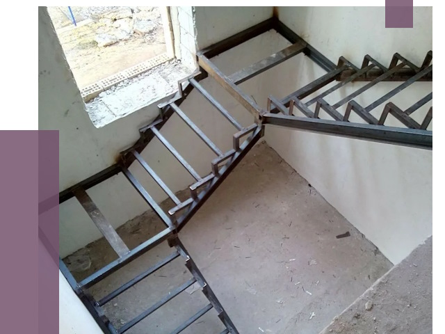 Монтаж лестниц на металлокаркасе в Перми от 13389 руб. — ПРОЛЁТ-Прм