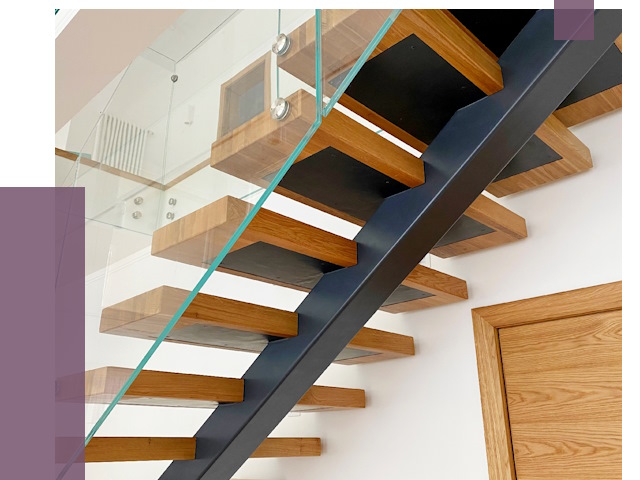 Лестницы на монокосоуре в Перми от 19815 руб. под ключ | ПРОЛЁТ-Прм