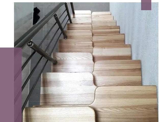 Лестницы гусиный шаг в Перми от 13657 руб. под ключ | ПРОЛЁТ-Прм