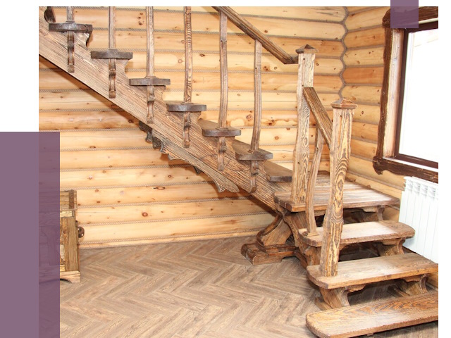 Лестницы в баню в Перми от 20030 руб. — изготовление | ПРОЛЁТ-Прм