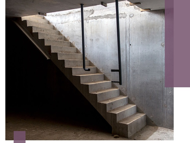 Изготовление и монтаж лестниц в подвале в Перми