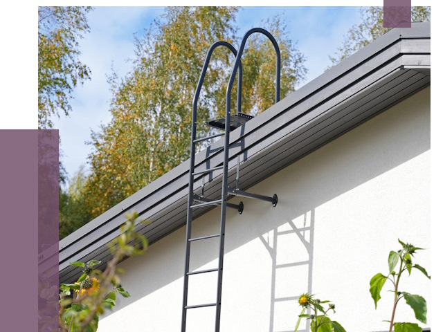 Лестницы на крышу в Перми от 20030 руб. — монтаж и монтаж ПРОЛЁТ-Прм