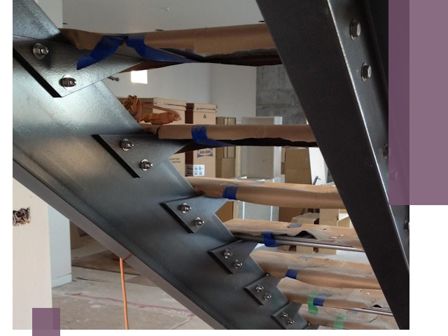 Усиление лестничных конструкций и усиление опор в Перми