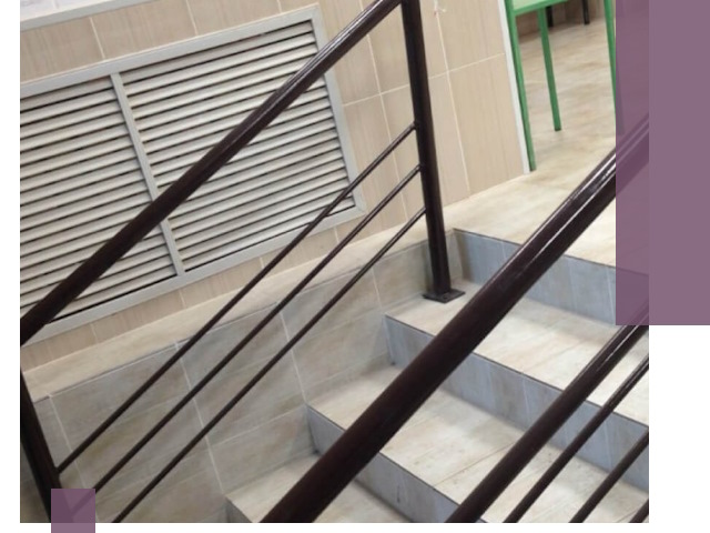 Изготовление перил из металла под ключ в Перми