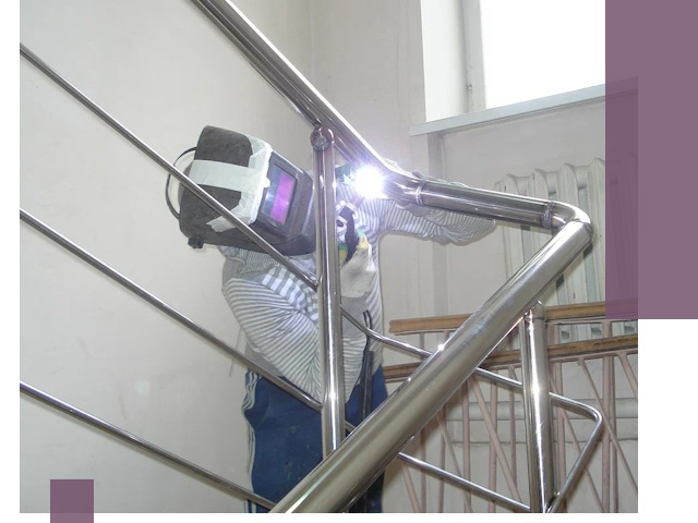 Монтаж перил и ограждений качественно в Перми