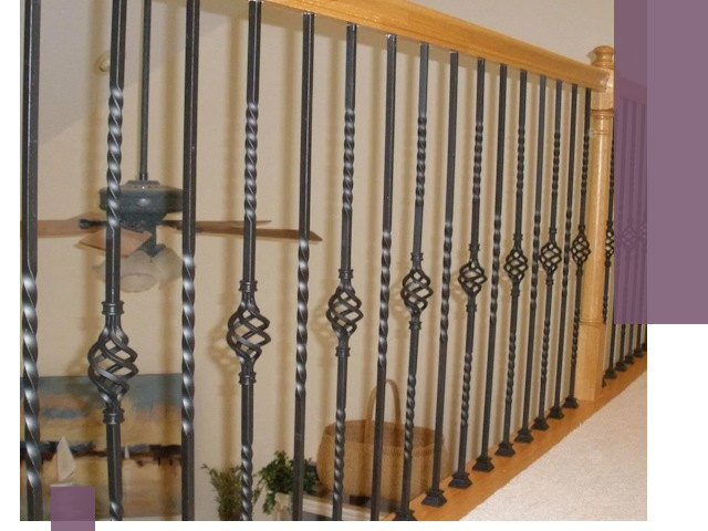 Изготовление и монтаж кованных перил в Перми под ключ