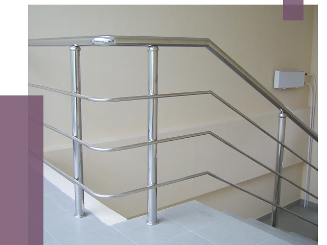 Алюминиевые перила в Перми от 6641 руб. под ключ | ПРОЛЁТ-Прм