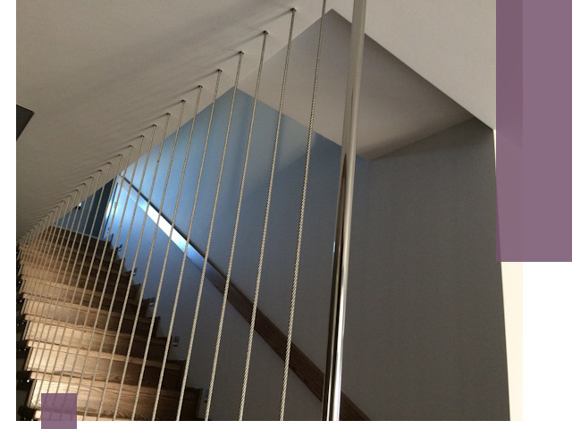 Тросовые перила под ключ в Перми — производство и монтаж