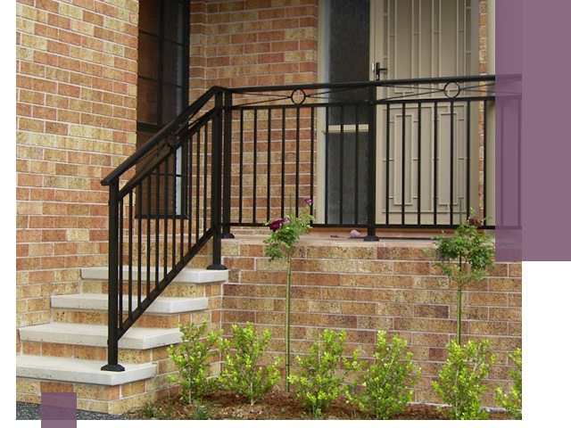 Уличные перила из металла под ключ в Перми