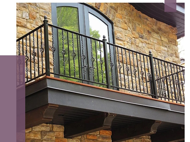Балконные ограждения в Перми от 8408 руб. — купить | ПРОЛЁТ-Прм