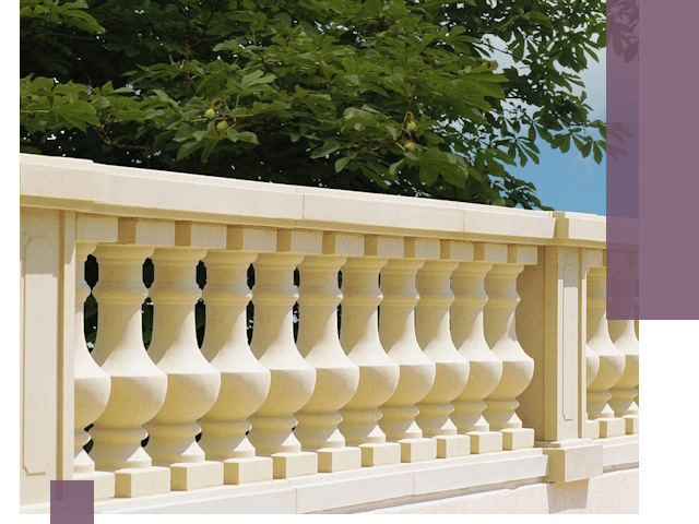 Установка балюстрады в Перми: изготовление и монтаж под ключ