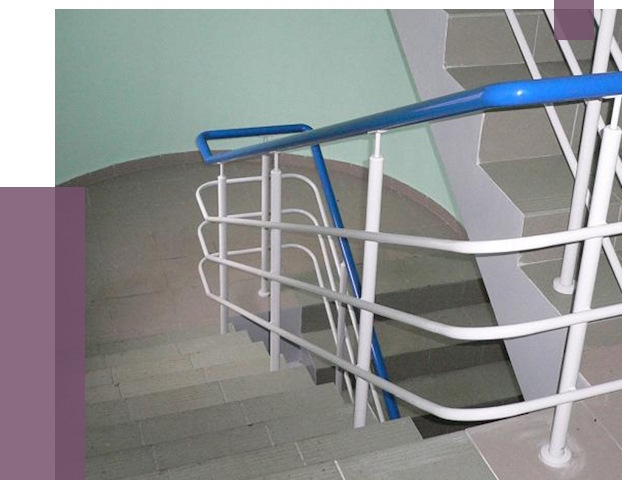 Перила в подъезде в Перми — установка и замена от 7765 руб. | ПРОЛЁТ-Прм