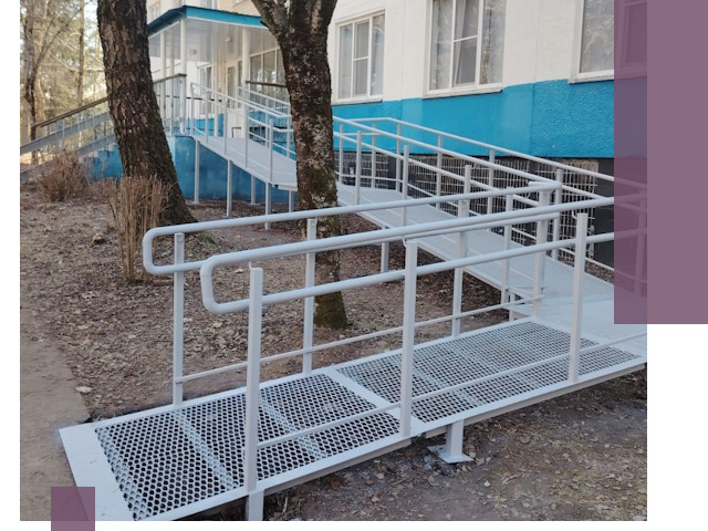Пандусы под ключ в Перми: изготовление, монтаж и демонтаж