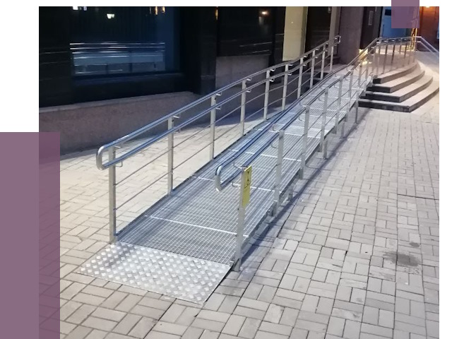 Ремонт пандусов в Перми — восстановление от 9104 руб.