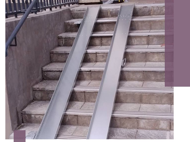 Демонтаж откидных пандусов профессионально в Перми