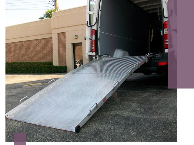 Мобильные пандусы в Перми — производство, монтаж и аренда