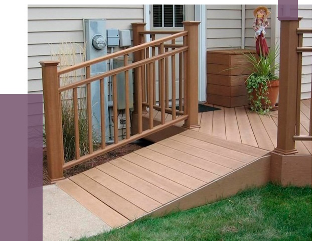 Пандус на крыльцо в Перми под ключ от 8140 руб.