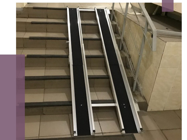 Установка пандуса в подъезд в Перми от 8355 руб. под ключ | ПРОЛЁТ-Прм