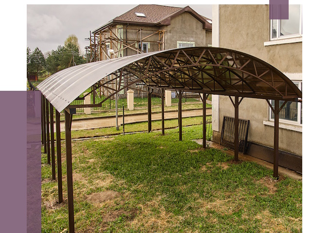 Демонтаж навесов в Перми от 4820 руб. — разборка и вывоз | ПРОЛЁТ-Прм