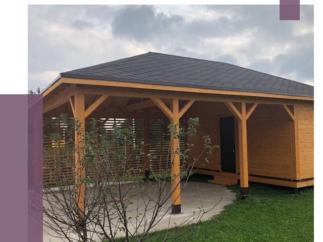 Навесы под ключ в Перми от 50609 руб.  | ПРОЛЁТ-Прм