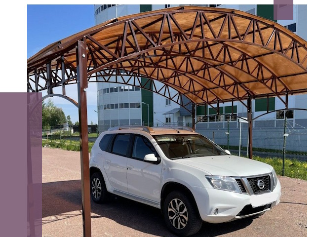 Недорогие навесы в Перми от 44986 руб. | ПРОЛЁТ-Прм