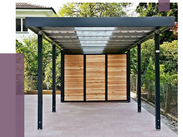 Отдельно стоящие навесы во дворе в Перми от 84081 руб. | ПРОЛЁТ-Прм