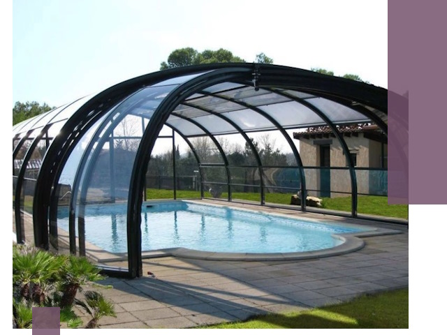 Навесы для бассейна в Перми: изготовление и монтаж под ключ