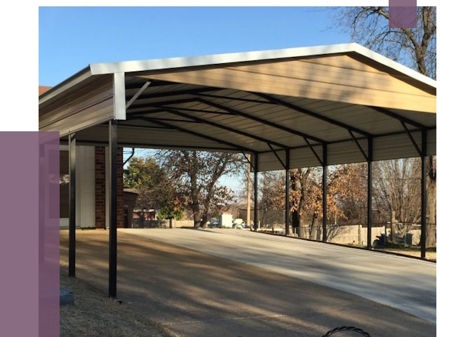 Двускатные навесы в Перми от 8408 руб. | ПРОЛЁТ-Прм