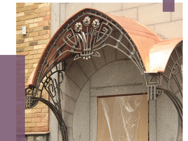 Арочные козырьки в Перми от 15263 руб. 