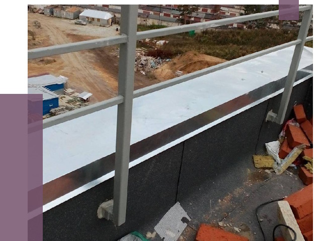 Монтаж парапетов в Перми от 4499 руб.  | ПРОЛЁТ-Прм