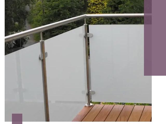 Алюминиевые парапеты для балконов и террас в Перми