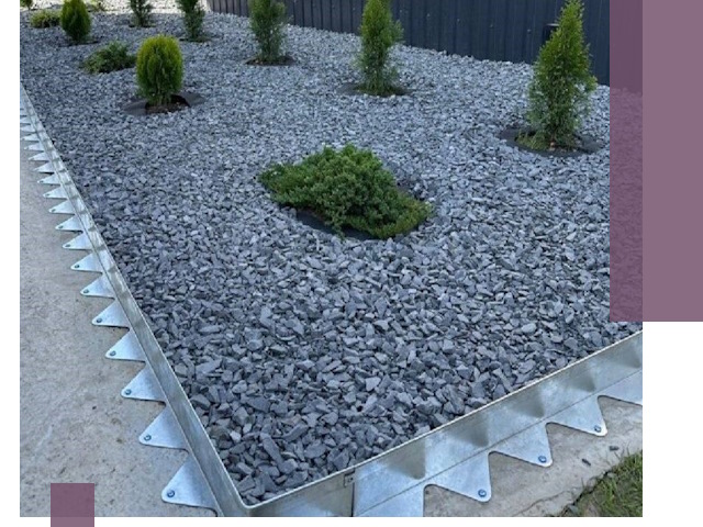 Оцинкованные металлические бордюры под заказ в Перми