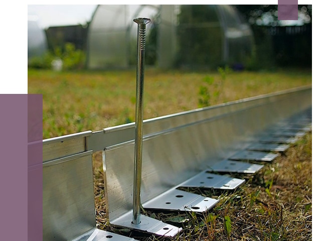 Металлические бордюры для газона в Перми от 4499 руб. | ПРОЛЁТ-Прм