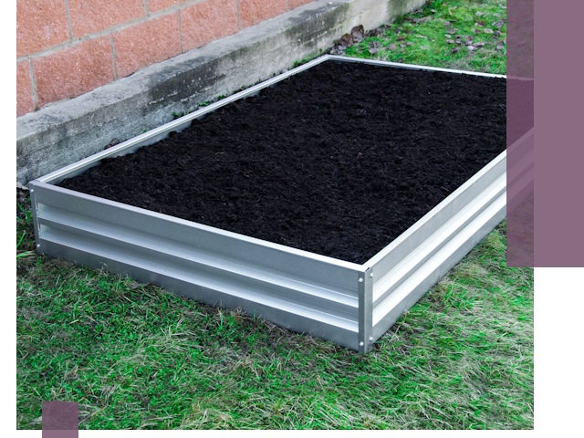 Металлические бордюры для грядок в Перми: прочность и аккуратность